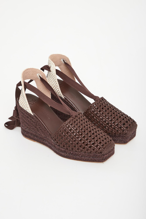 Espadryle damskie na koturnie Accordo WEEKEND MAX MARA