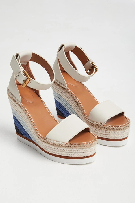 Sandały na koturnie SEE BY CHLOE