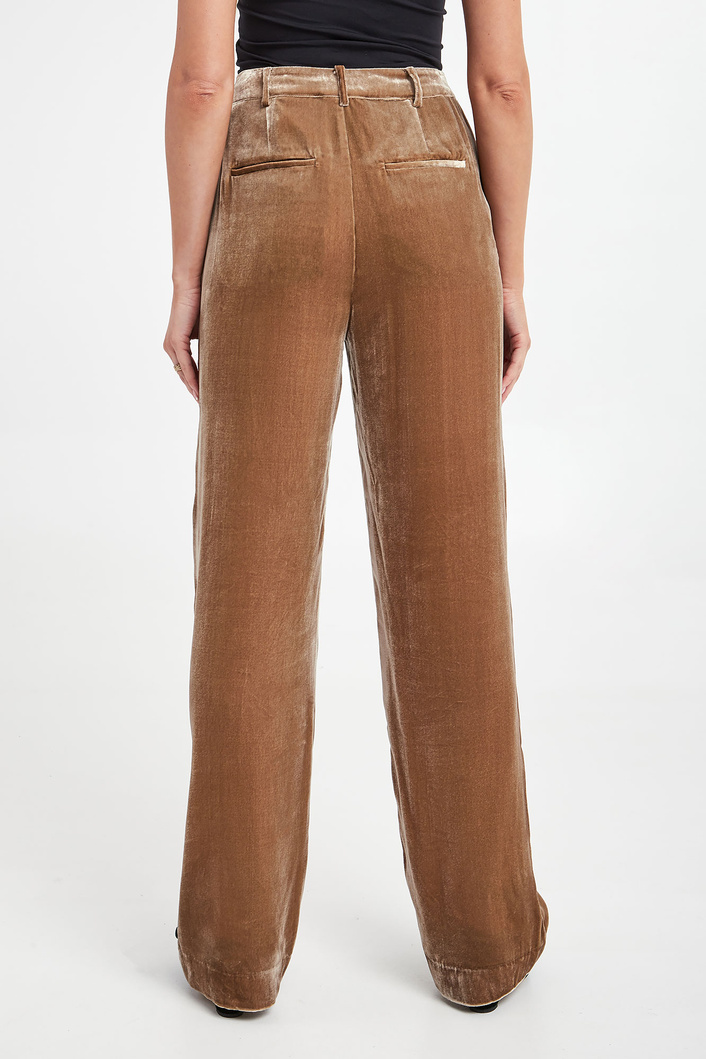 Spodnie damskie welurowe CUSTOMMADE