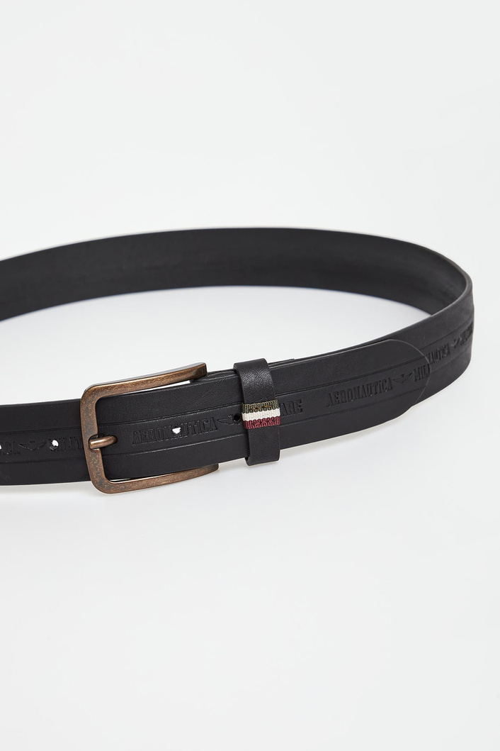 Pasek męski skórzany AERONAUTICA MILITARE