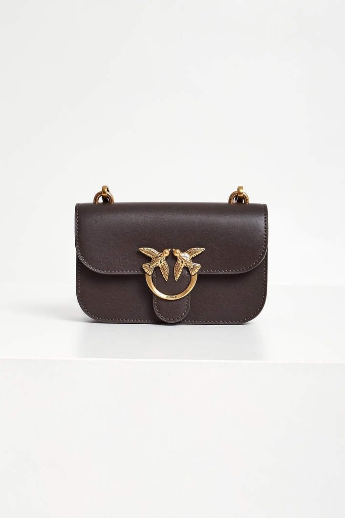 Torebka damska Love Bell Mini Vitello Seta PINKO