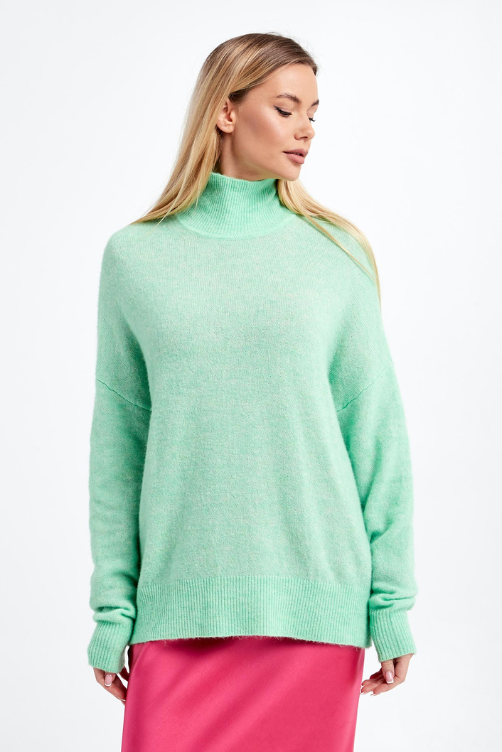 Golf damski z alpaki SAMSØE SAMSØE