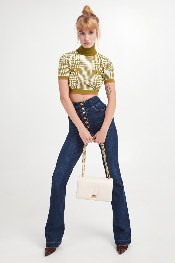 Top damski dzianinowy ELISABETTA FRANCHI