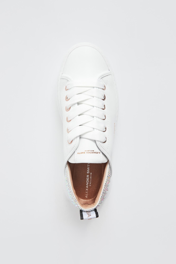 Sneakersy skórzane damskie ALEXANDER SMITH