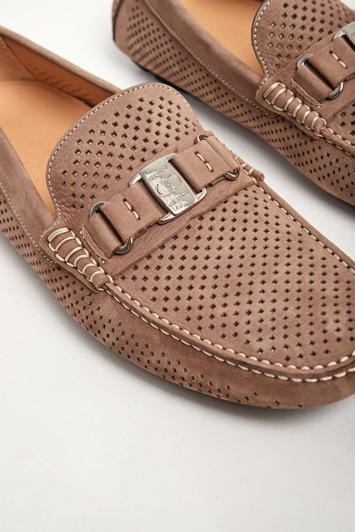 Mokasyny męskie skórzane CESARE CASADEI