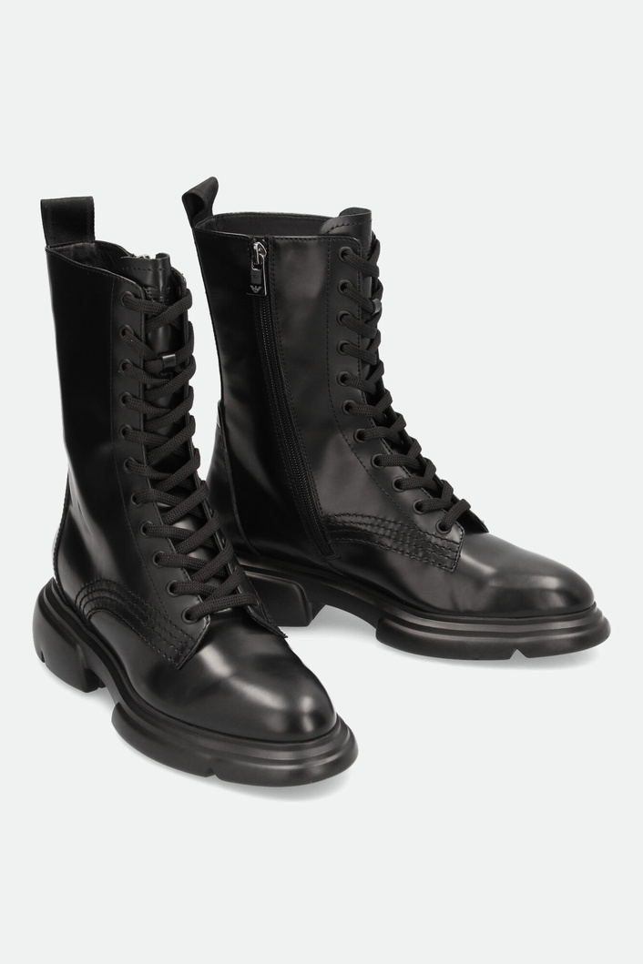 Trapery skórzane EMPORIO ARMANI