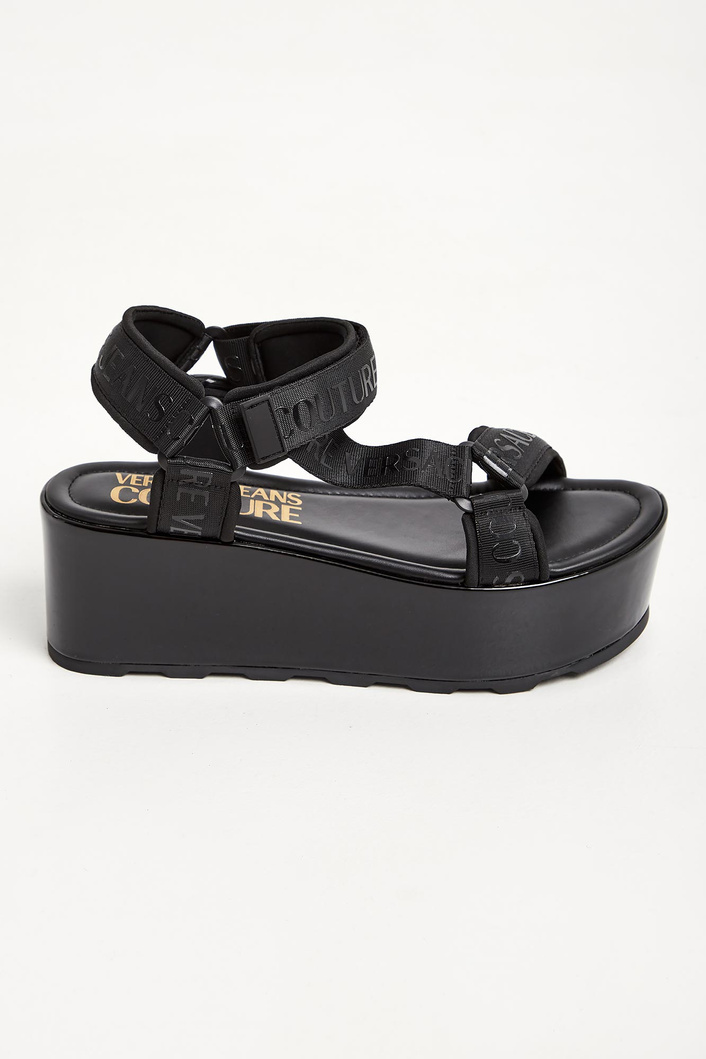 Sandały damskie na platformie VERSACE JEANS COUTURE