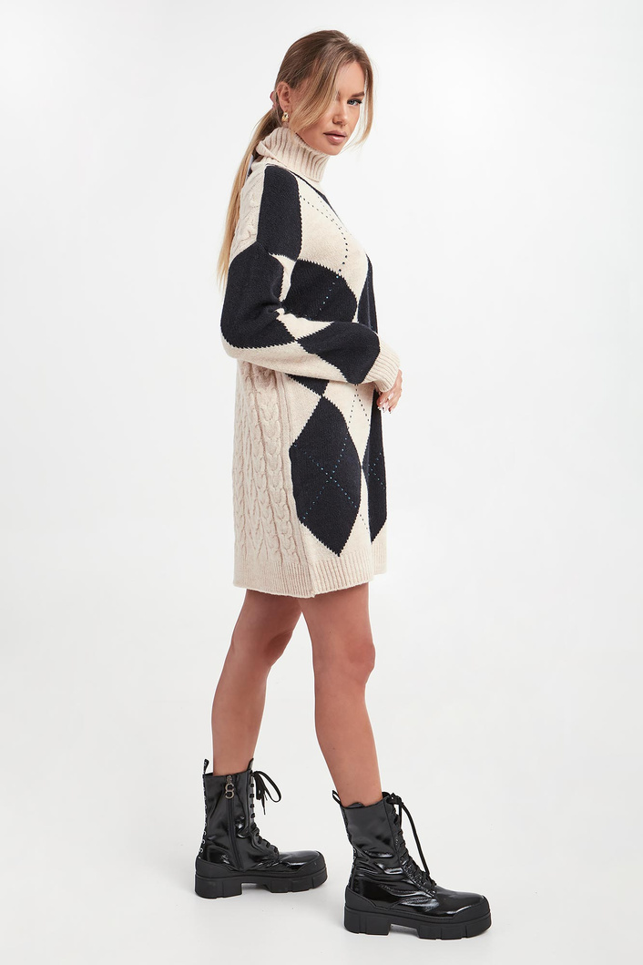 Sukienka z golfem ERMANNO FIRENZE