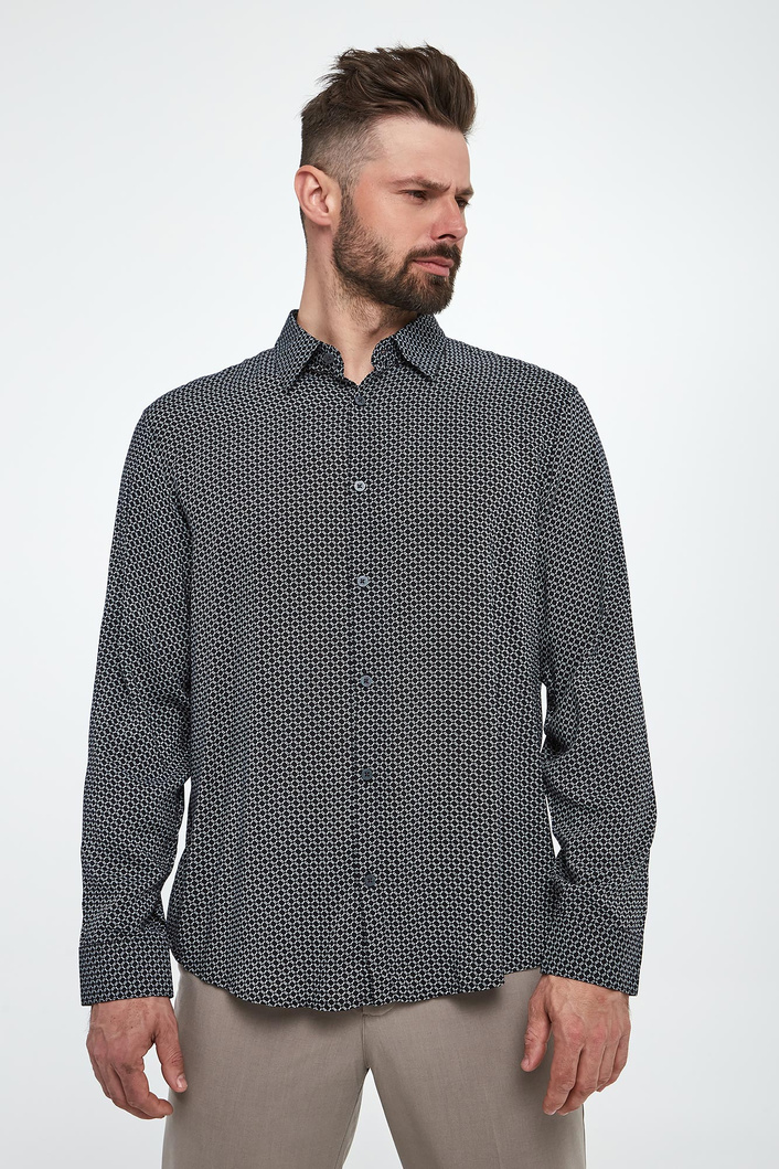 Koszula męska ze wzorem ARMANI EXCHANGE