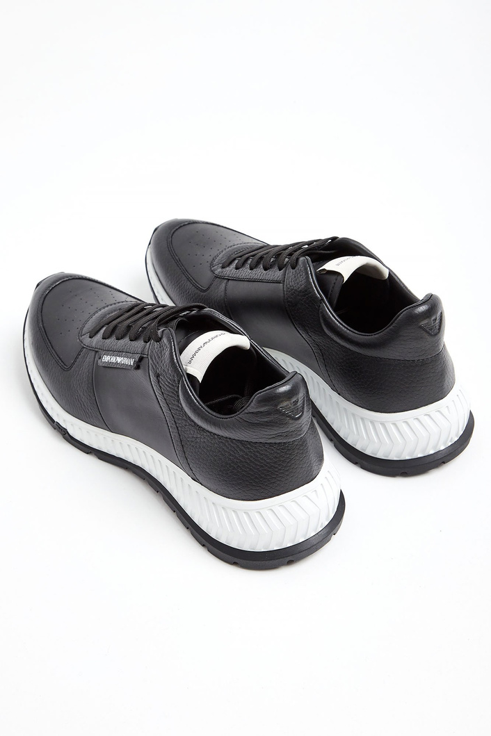 Sneakersy męskie skórzane EMPORIO ARMANI