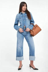 Jeansy damskie z paskiem LIU JO