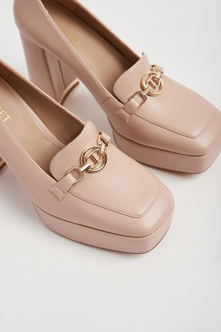 Półbuty damskie na obcasie TWINSET