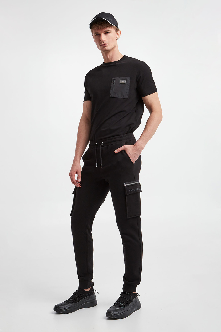 Spodnie dresowe męskie cargo KARL LAGERFELD