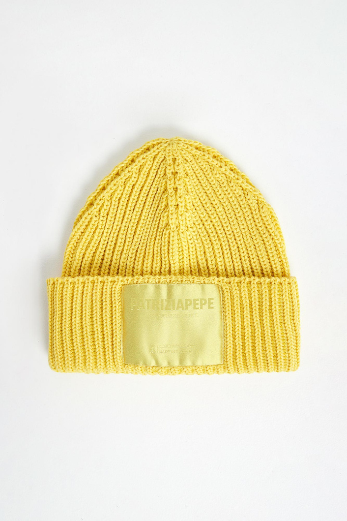 Czapka damska wełniana PATRIZIA PEPE