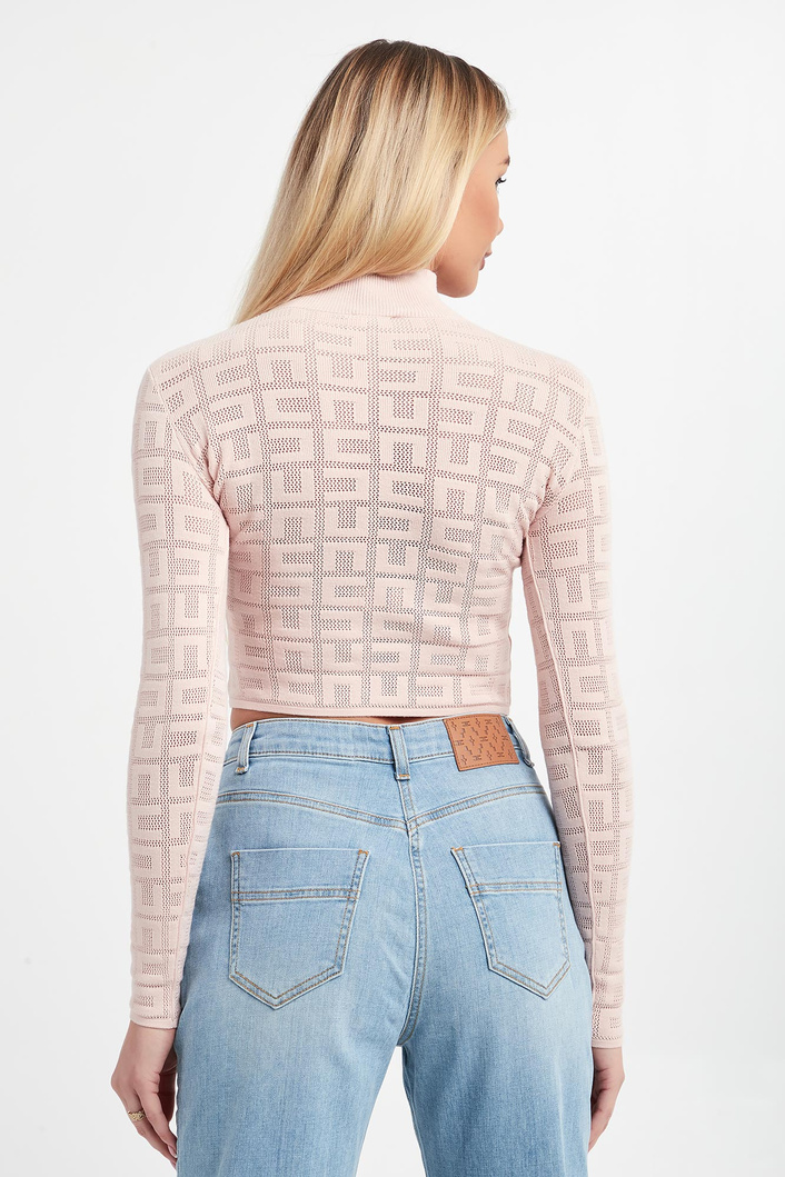 Sweter damski z golfem ELISABETTA FRANCHI