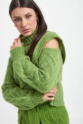 Golf damski z wełną alpaki GESTUZ