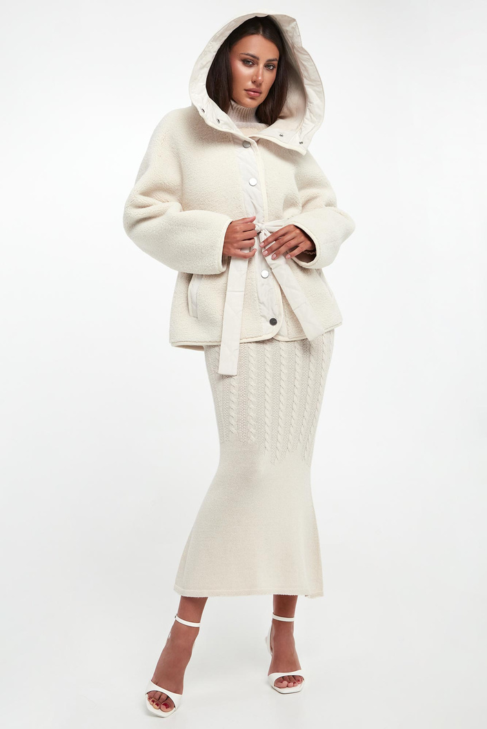 Kurtka damska z kapturem Capperi PINKO