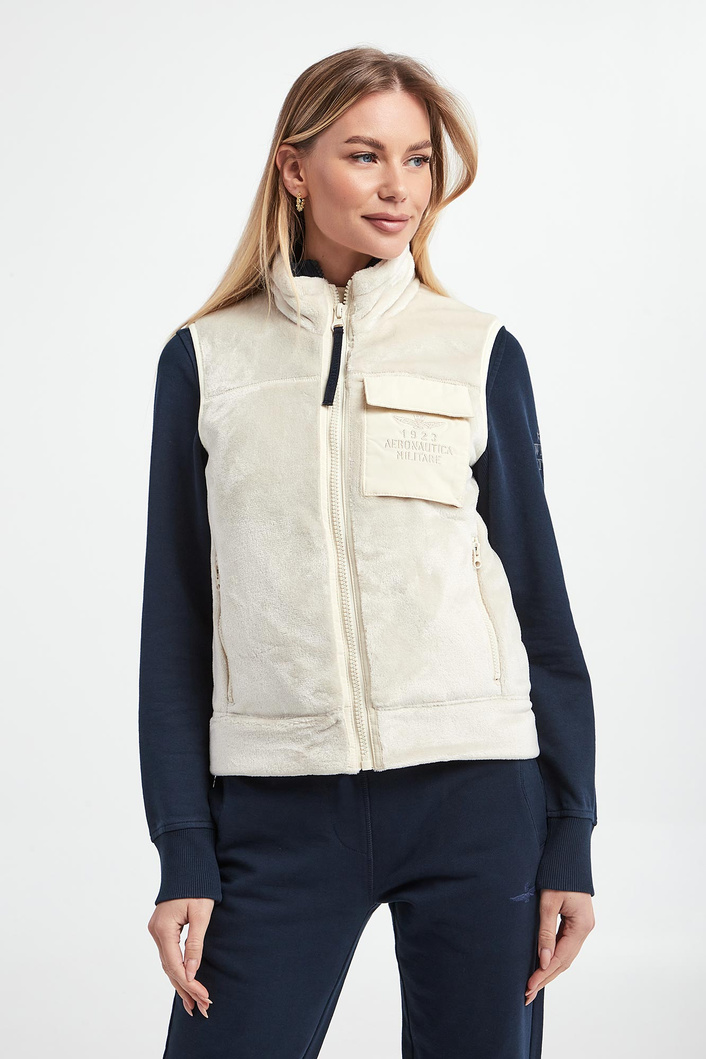 Kamizelka damska futrzana AERONAUTICA MILITARE