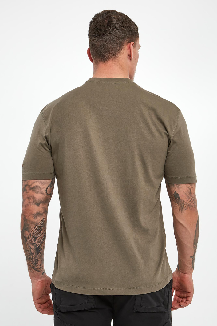T-shirt męski z nadrukiem AERONAUTICA MILITARE