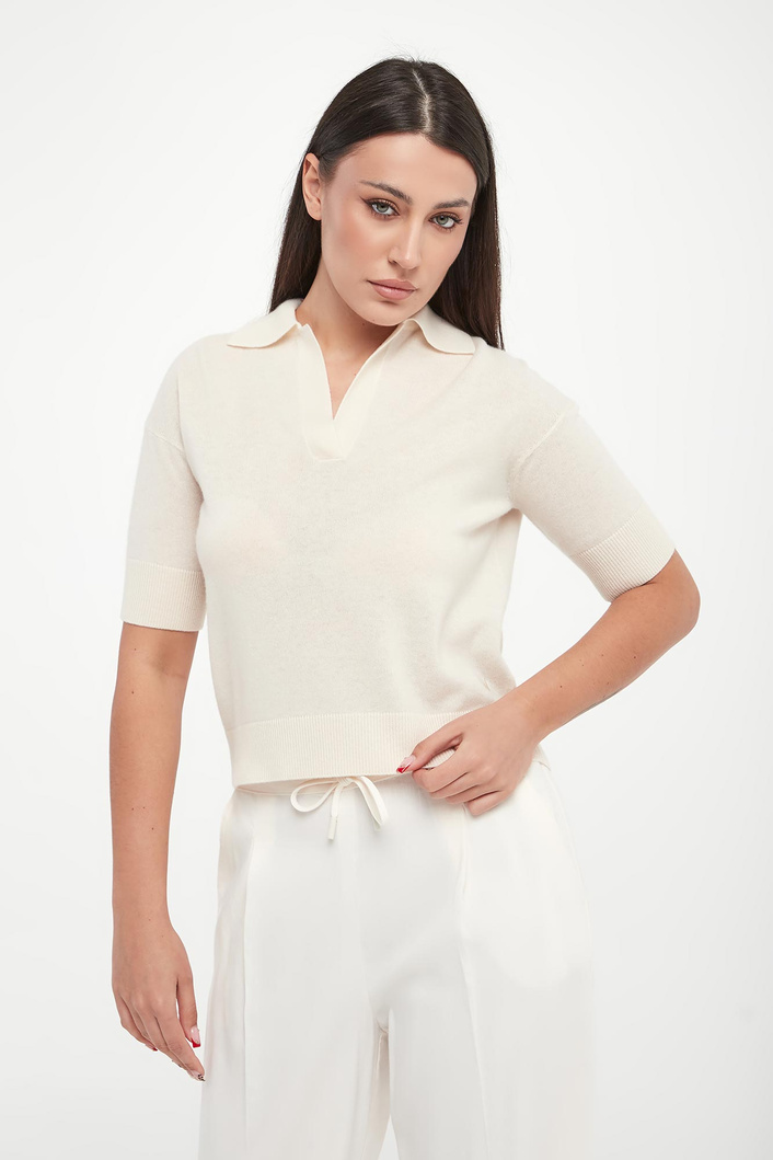 Sweter damski z kaszmirem Feltro MARELLA MONOCHROME