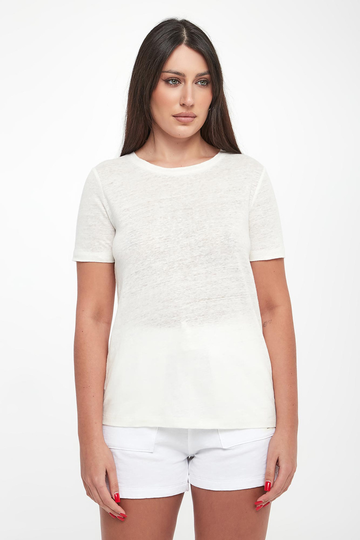 T-shirt damski lniany Lane ECOALF