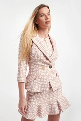 Żakiet ze wzorem ELISABETTA FRANCHI