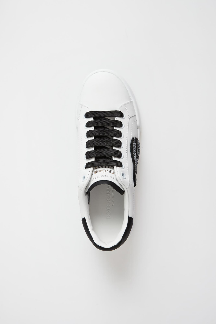 Sneakersy damskie skórzane Portofino DOLCE & GABBANA