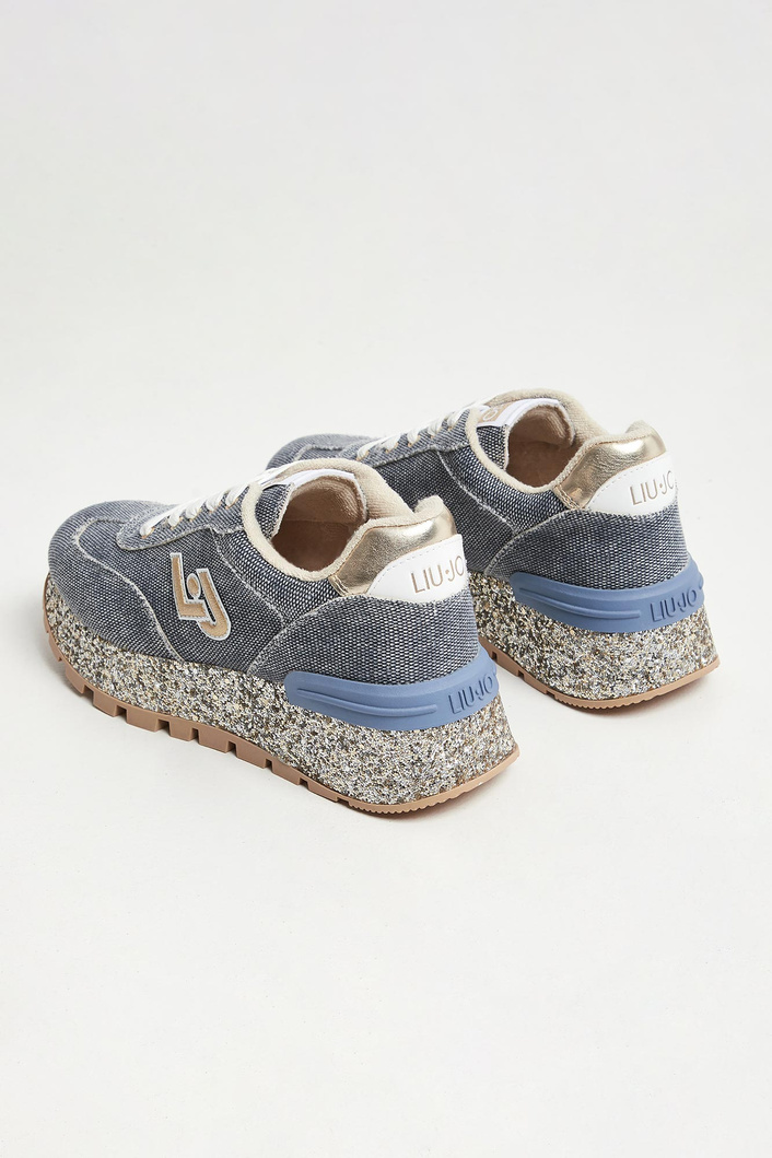 Sneakersy damskie jeansowe LIU JO