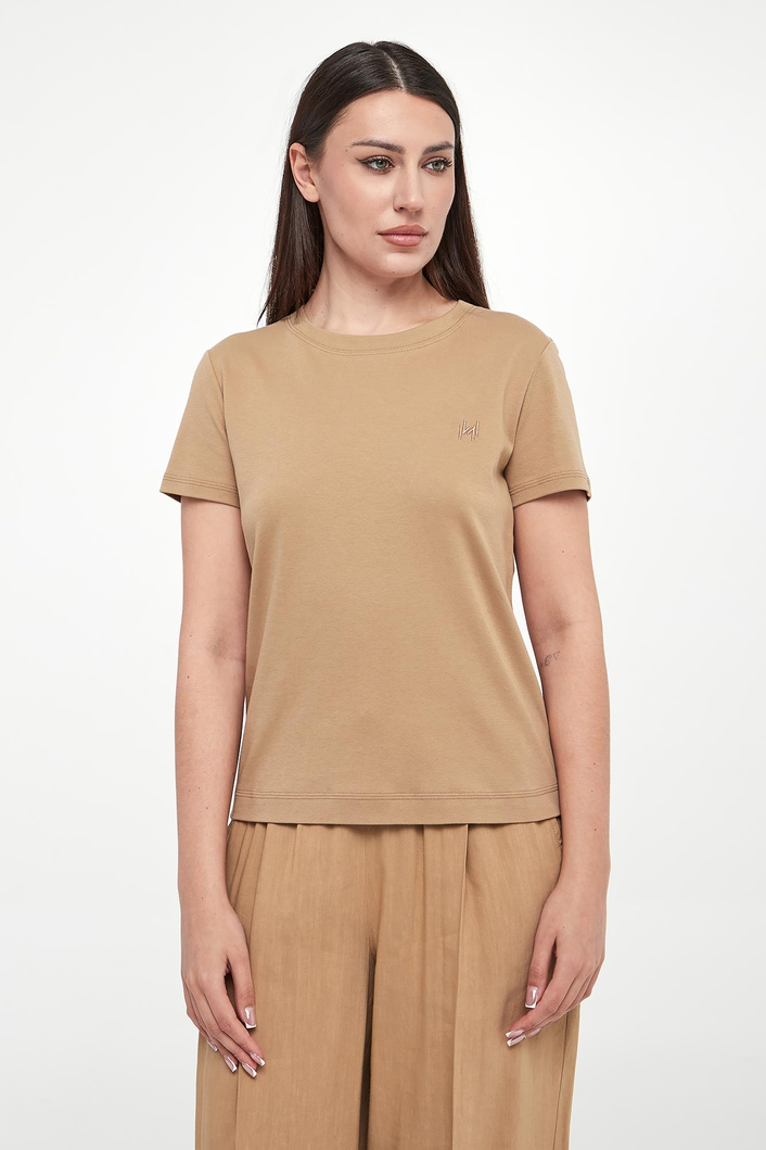 T-shirt damski Langue MARELLA MONOCHROME