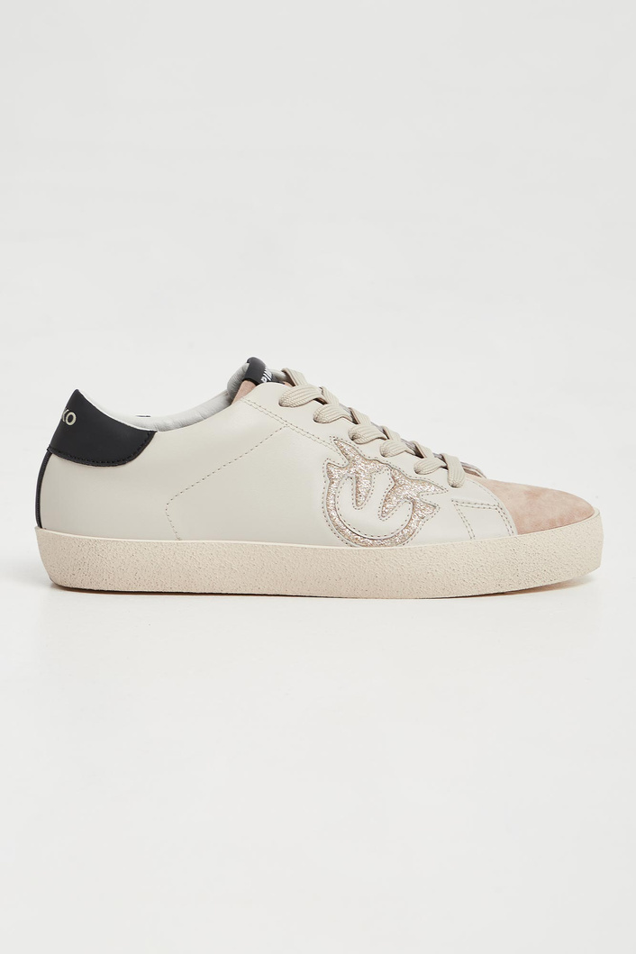 Sneakersy damskie skórzane PINKO