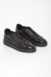 Sneakersy damskie skórzane CESARE CASADEI