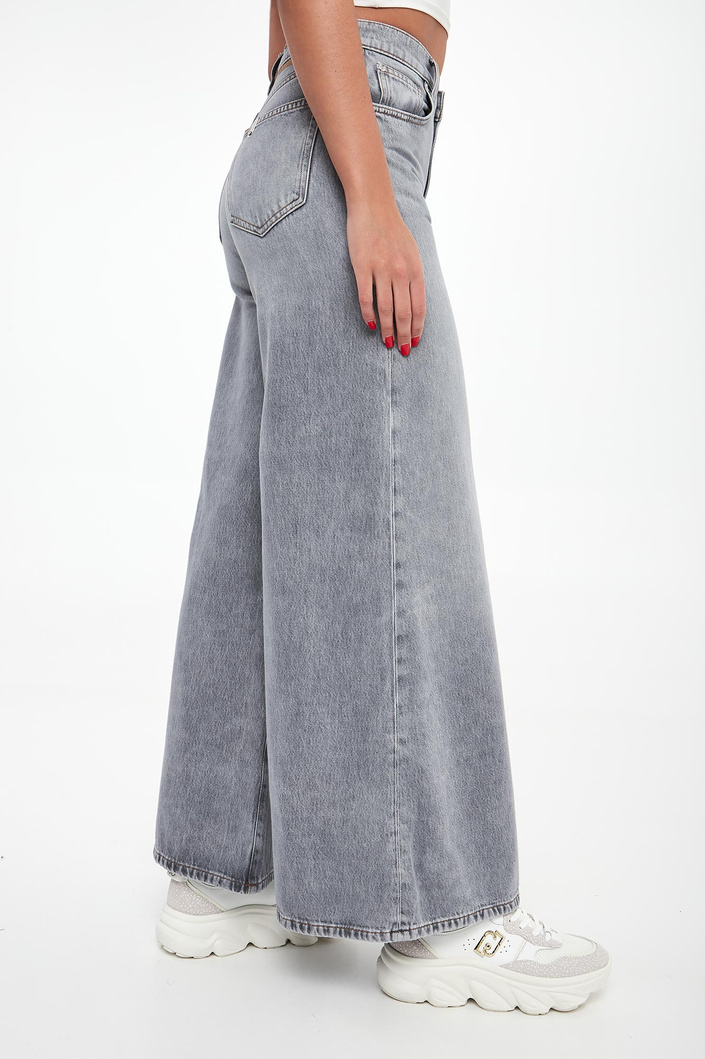 Jeansy damskie z wysokim stanem LIU JO