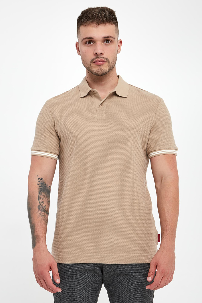Polo męskie z dzianinowe Phillius JOOP! JEANS