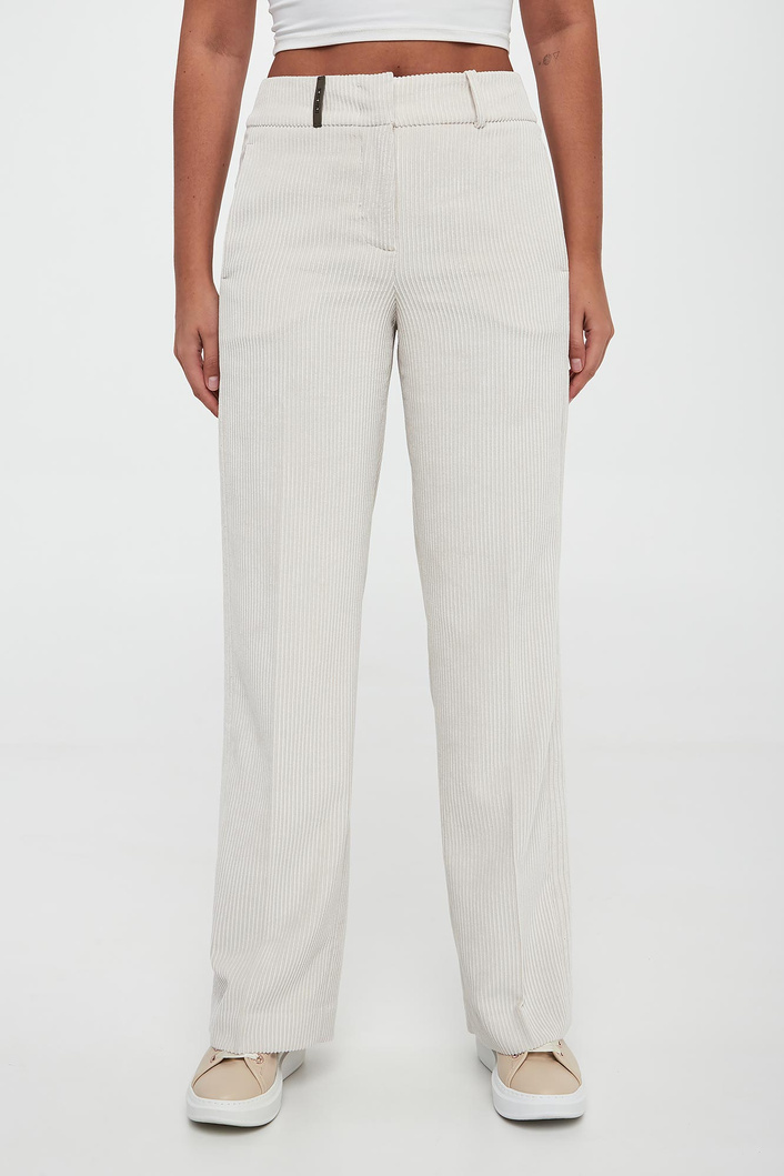 Spodnie damskie sztruksowe PESERICO