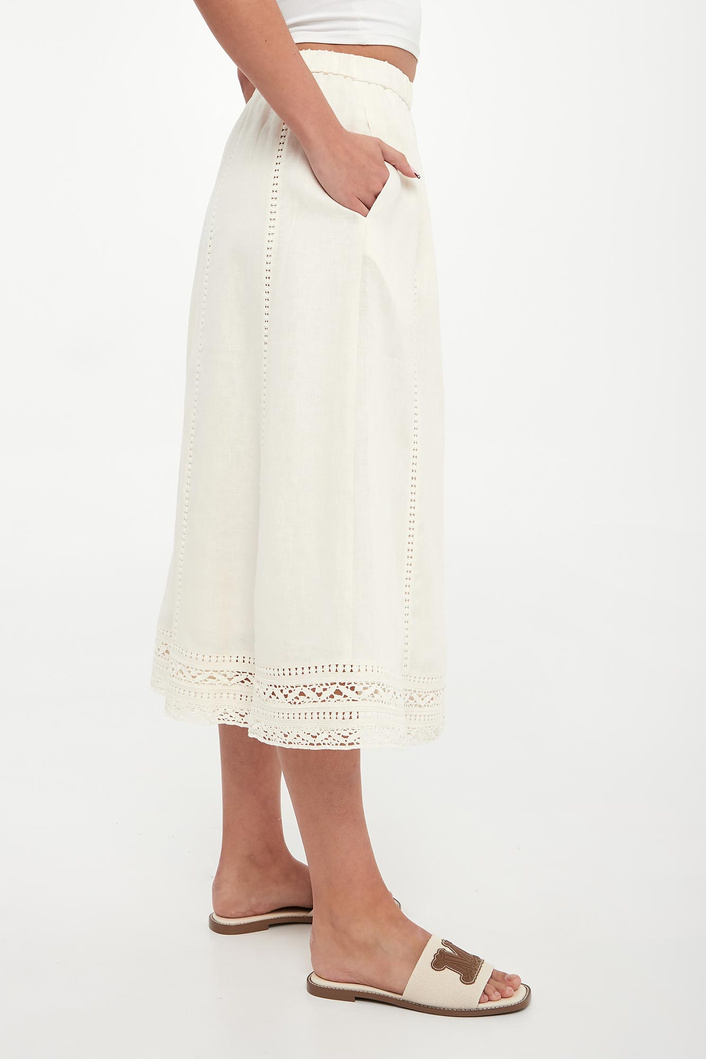 Spódnica lniana Gergo WEEKEND MAX MARA