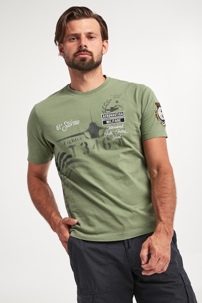 T-shirt męski AERONAUTICA MILITARE