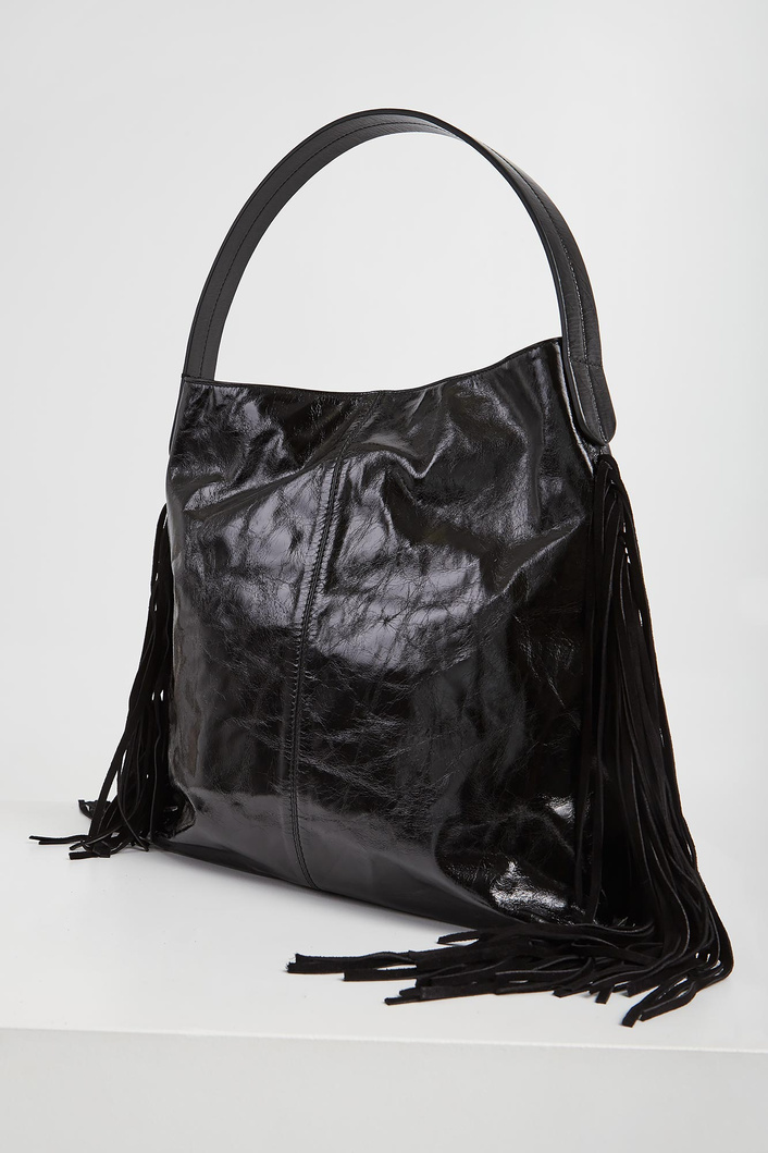 Torebka damska hobo maxi skórzana TWINSET