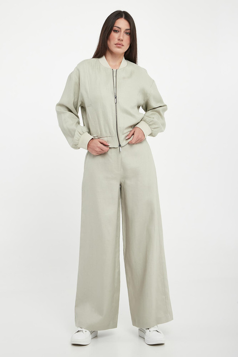 Spodnie damskie lniane ARMANI EXCHANGE