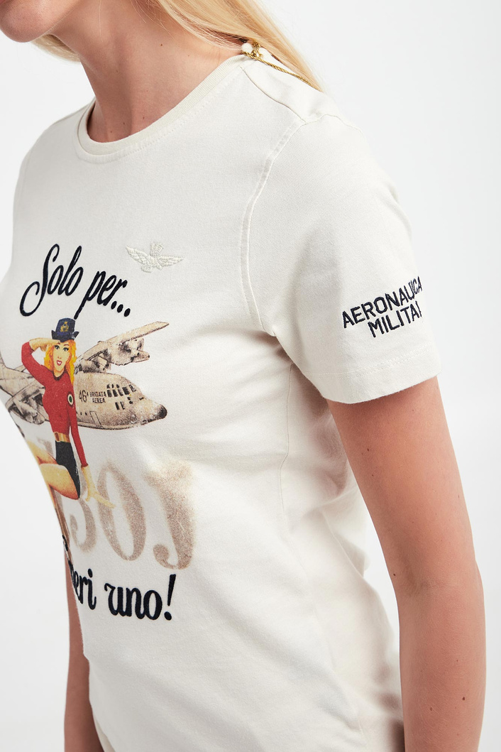 T-shirt damski AERONAUTICA MILITARE