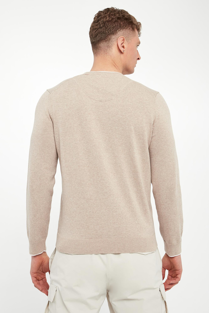 Sweter męski z logo AERONAUTICA MILITARE