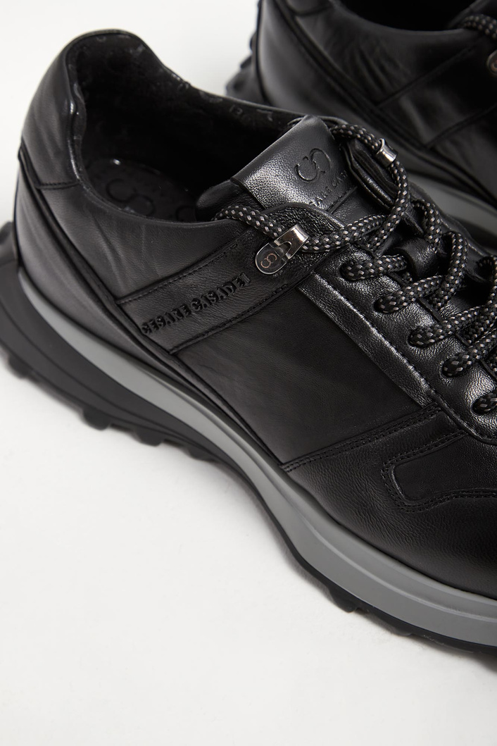 Sneakersy męskie skórzane CESARE CASADEI