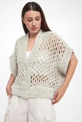 Kardigan damski z alpaki PESERICO