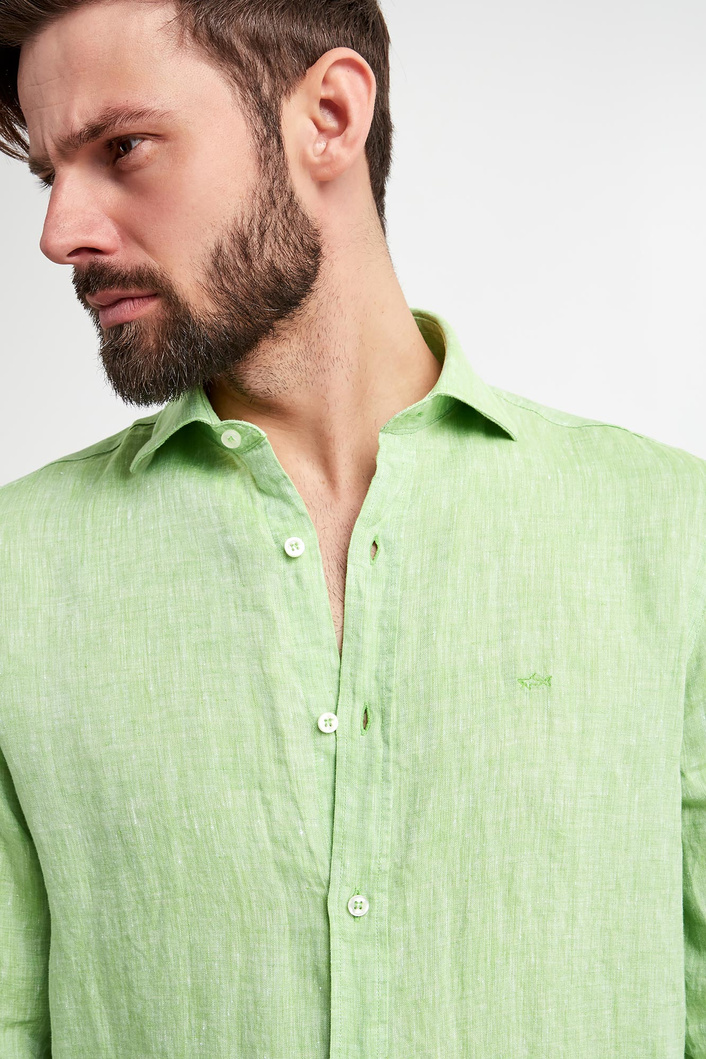 Koszula męska lniana PAUL&SHARK