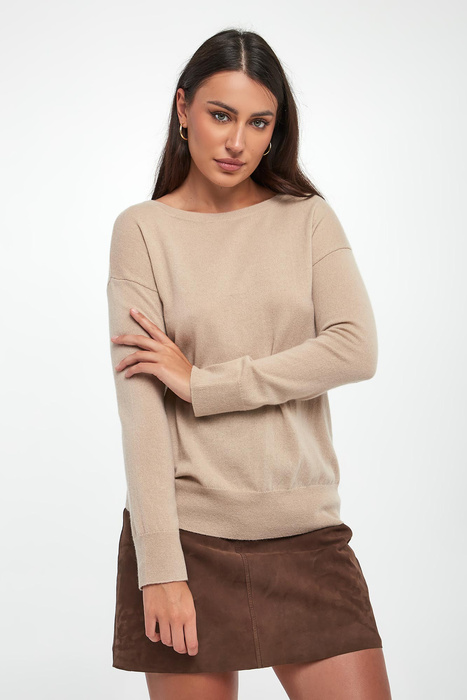 Sweter damski wełniany z kaszmirem Nebula MM