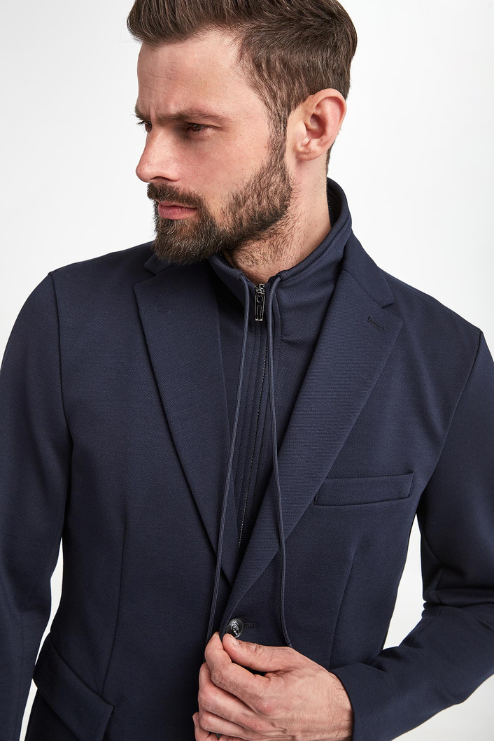 Marynarka męska z wełną EMPORIO ARMAANI