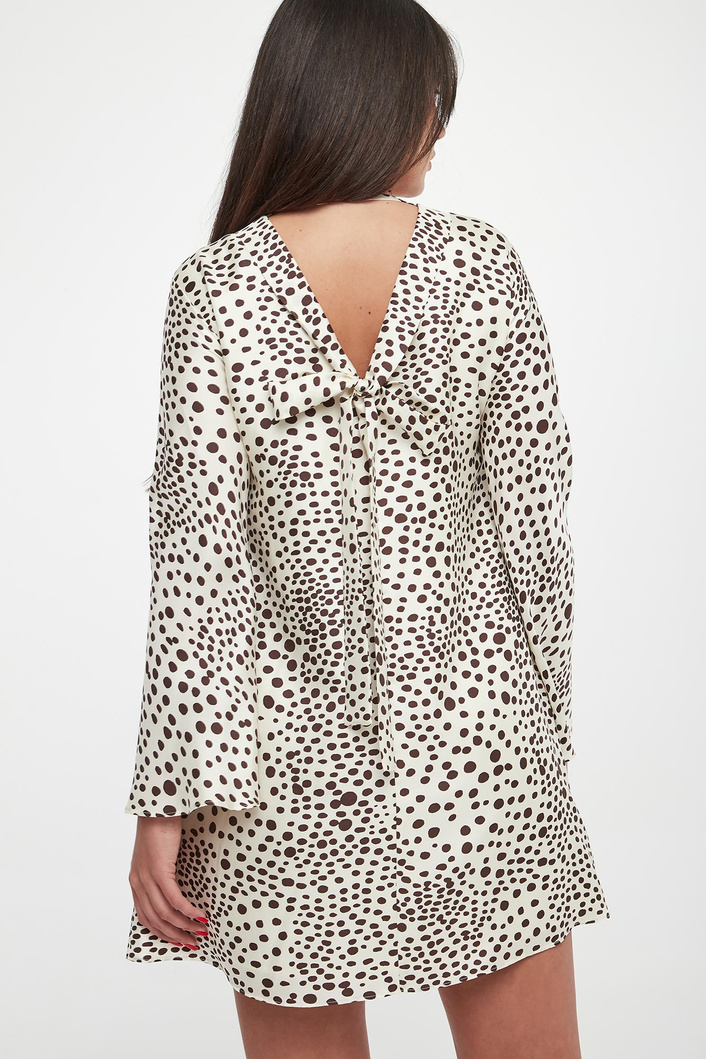 Sukienka jedwabna ze wzorem MLLSAMBA MARELLA