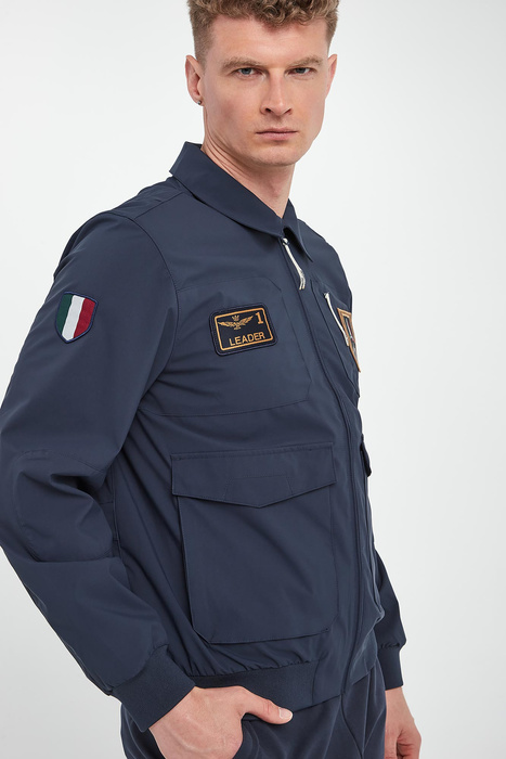  Kurtka męska z kołnierzem AERONAUTICA MILITARE