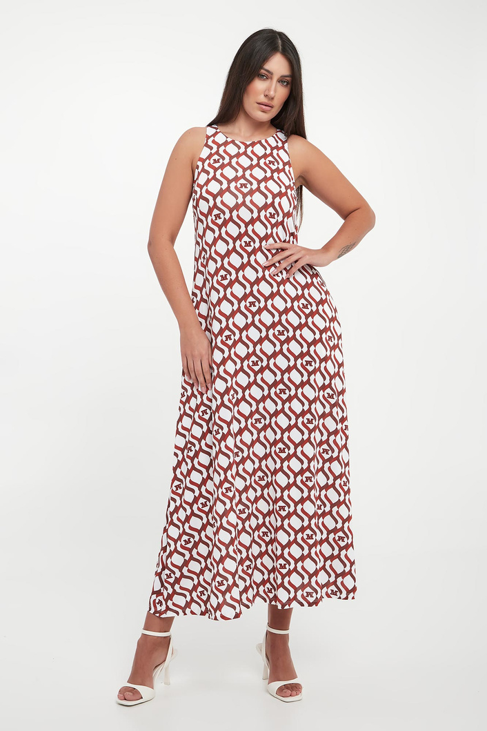 Sukienka midi Paste MAX MARA BEACHWEAR