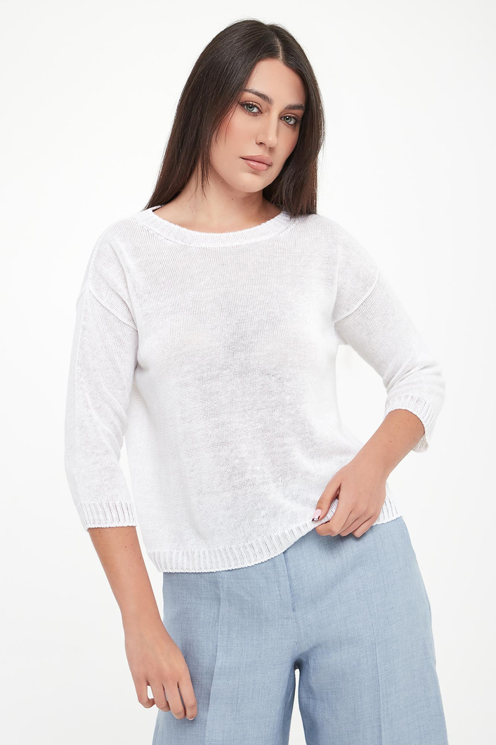 Sweter damski lniany Cannone WEEKEND MAX MARA