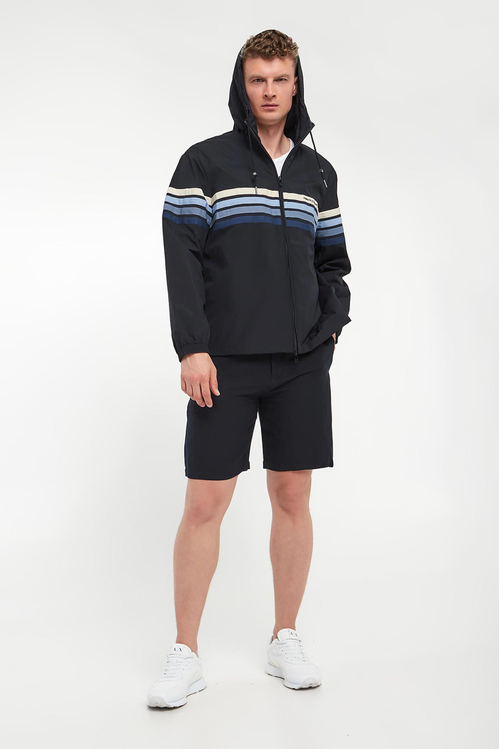 Bermudy męskie z lnem ARMANI EXCHANGE